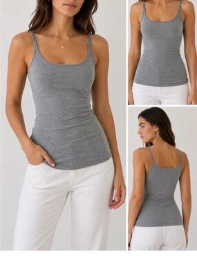 Anthropologie Gray XS Tank Top NEW